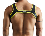Warrior Neoprene Harness Neon Yellow