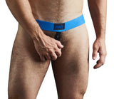 Helios Nylon Waistband Jock Enhancer Blue