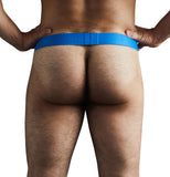 Helios Nylon Waistband Jock Enhancer Blue