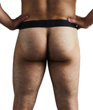 Helios Nylon Waistband Jock Enhancer Black