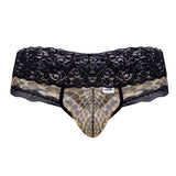 Mesh-Lace Thongs