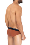 Solid Microfiber Hip Briefs