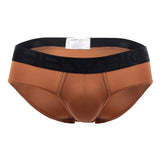 Solid Microfiber Hip Briefs